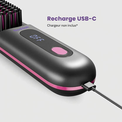 La PREMIÈRE brosse coiffante intelligente pour cheveux courts - Brosse NODDAK™