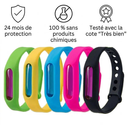 Bracelet anti-moustiques Noddak