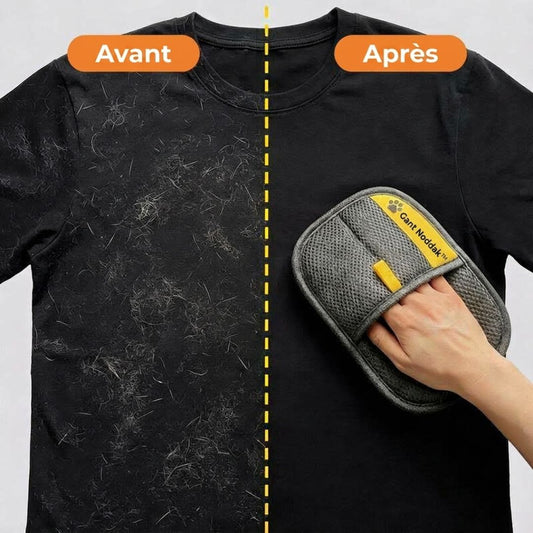 Gant Noddak Nettoyant Anti-Poils Réutilisable