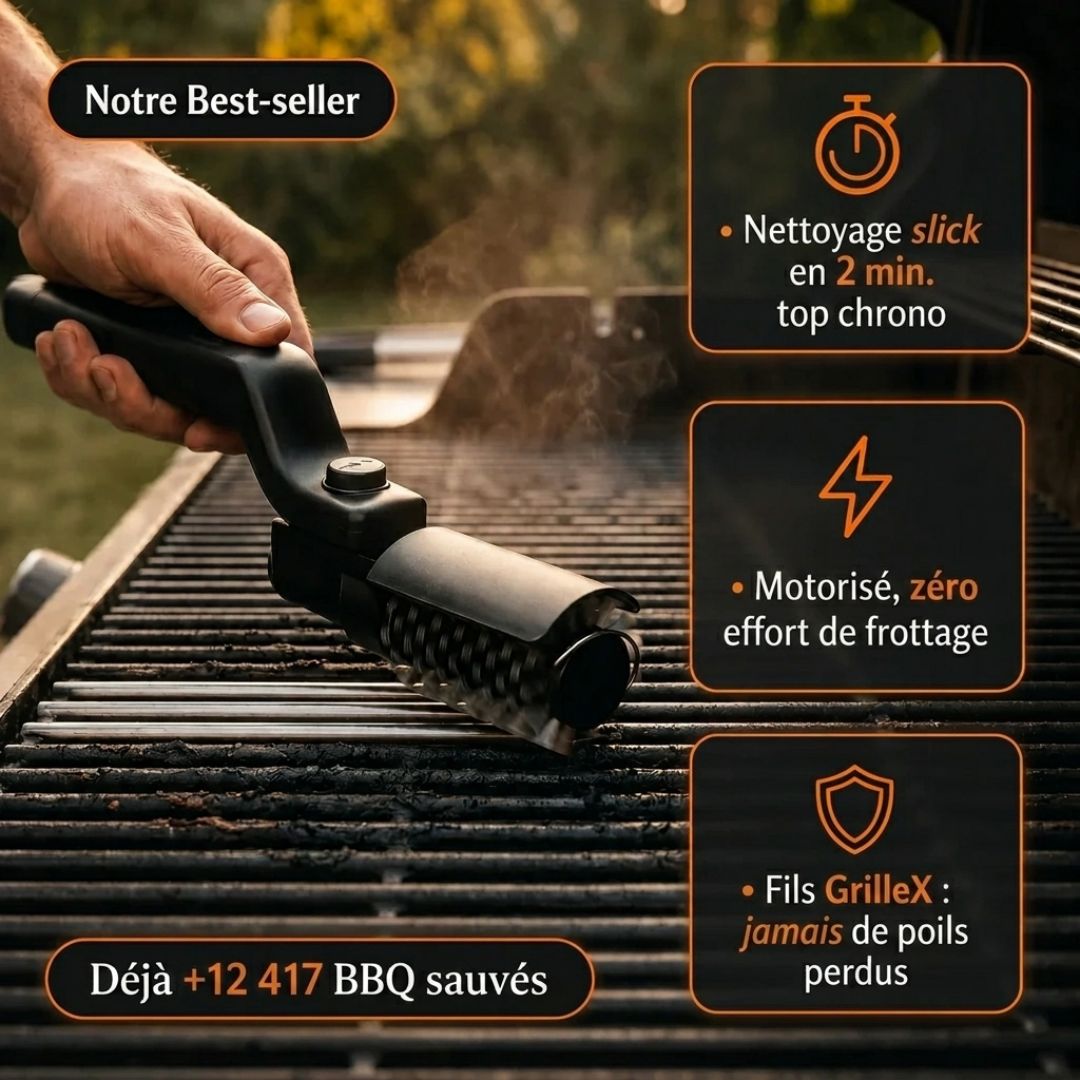 GrilleX – Nettoyeur de BBQ Express