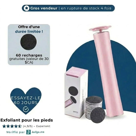 Rape Exfoliante Noddak – Râpe électrique