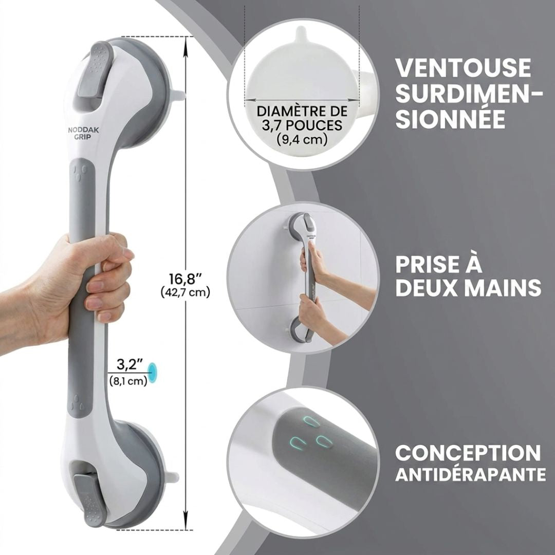 Noddak Grip – Barre de Sécurité pour Douche