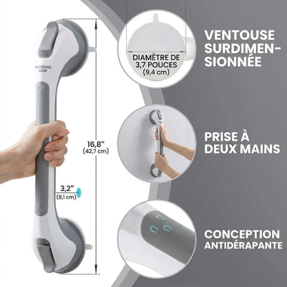 Noddak Grip – Barre de Sécurité pour Douche