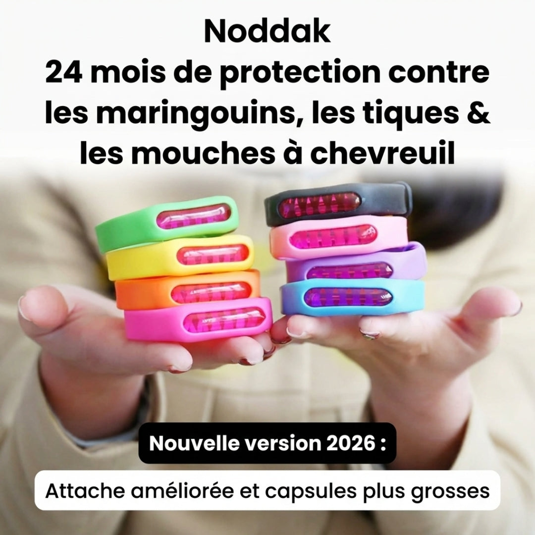 Bracelet anti-moustiques Noddak