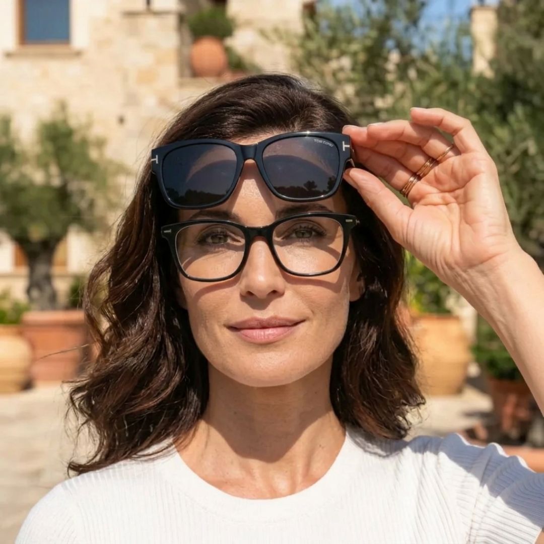 Lunettes Clip-On Polarées – Vision Claire et Léger