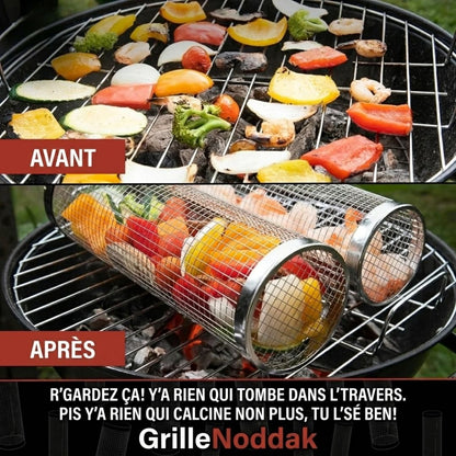 Panier BBQ Rotatif GrilleNoddak