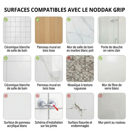 Noddak Grip – Barre de Sécurité pour Douche
