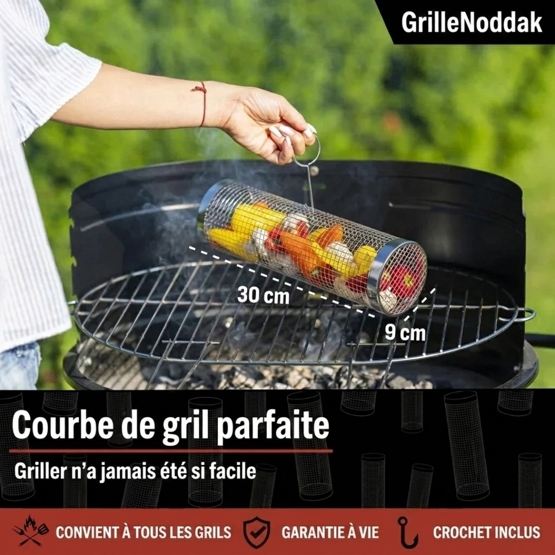 Panier BBQ Rotatif GrilleNoddak