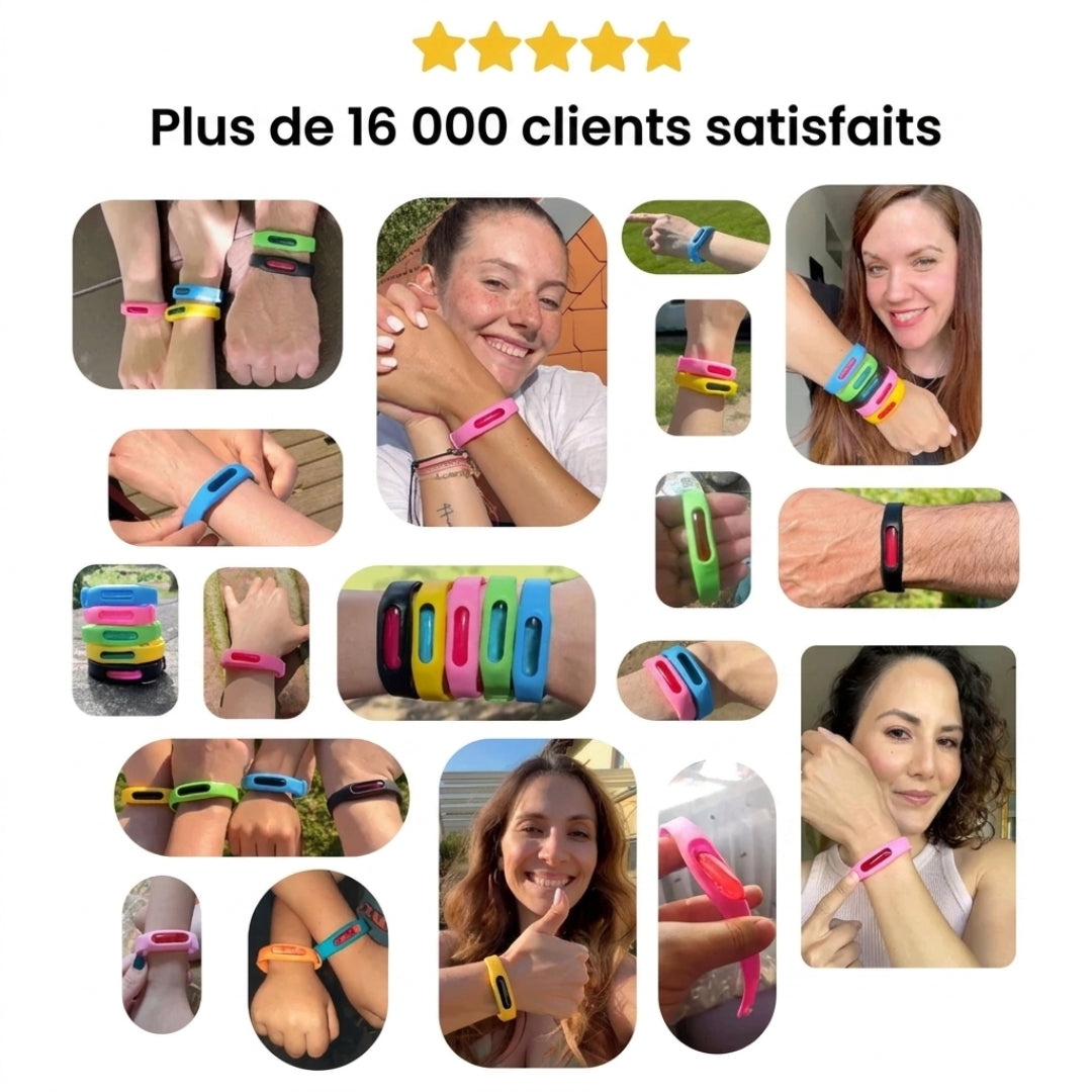 Bracelet anti-moustiques Noddak