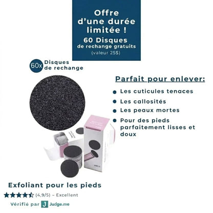 Rape Exfoliante Noddak – Râpe électrique