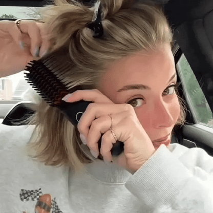 La PREMIÈRE brosse coiffante intelligente pour cheveux courts - Brosse NODDAK™