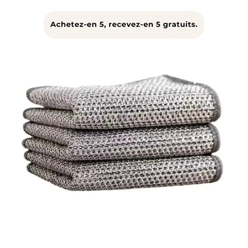 CleanPro - Éponges Métalliques Ultra-Résistantes
