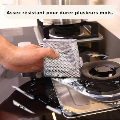 CleanPro - Éponges Métalliques Ultra-Résistantes