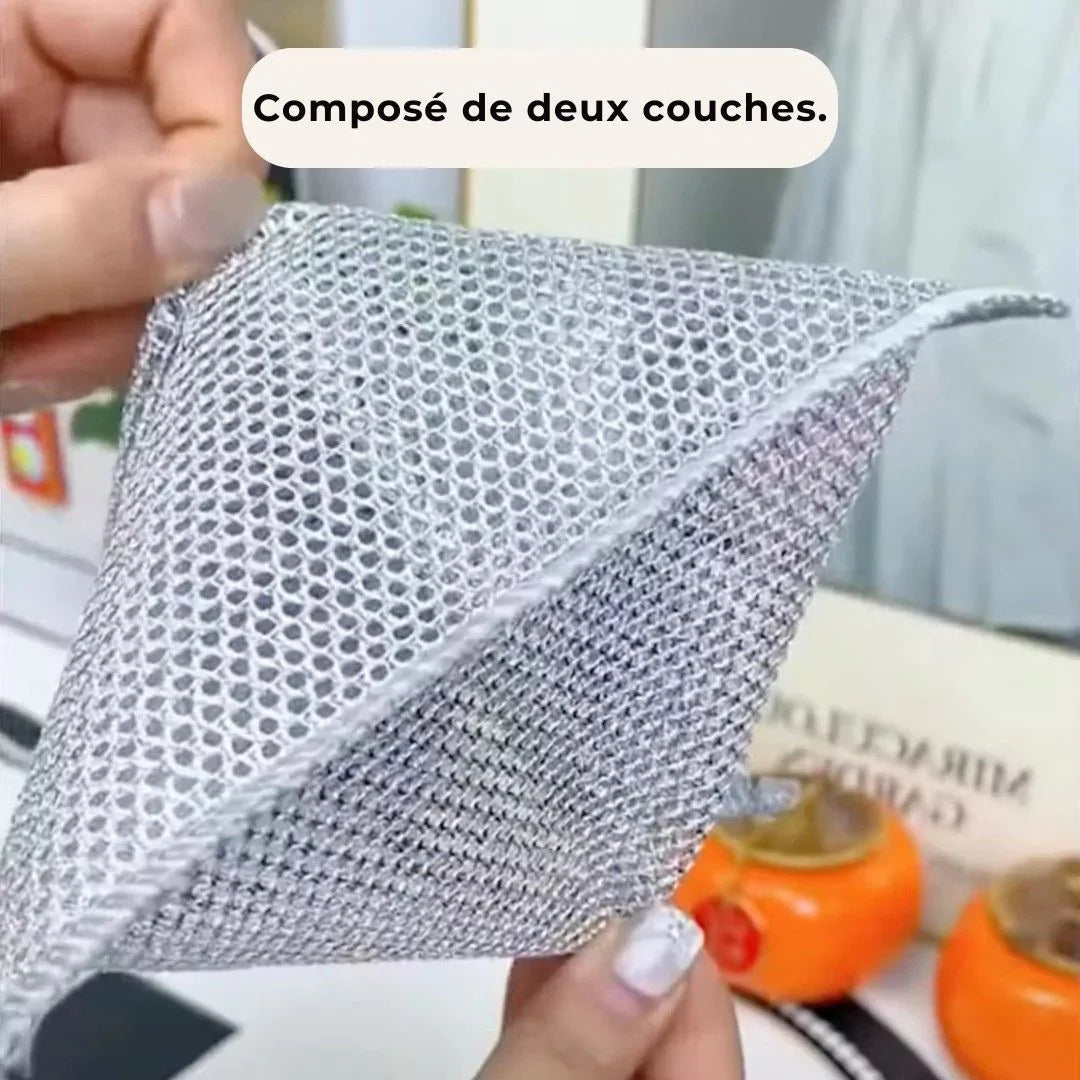 CleanPro - Éponges Métalliques Ultra-Résistantes