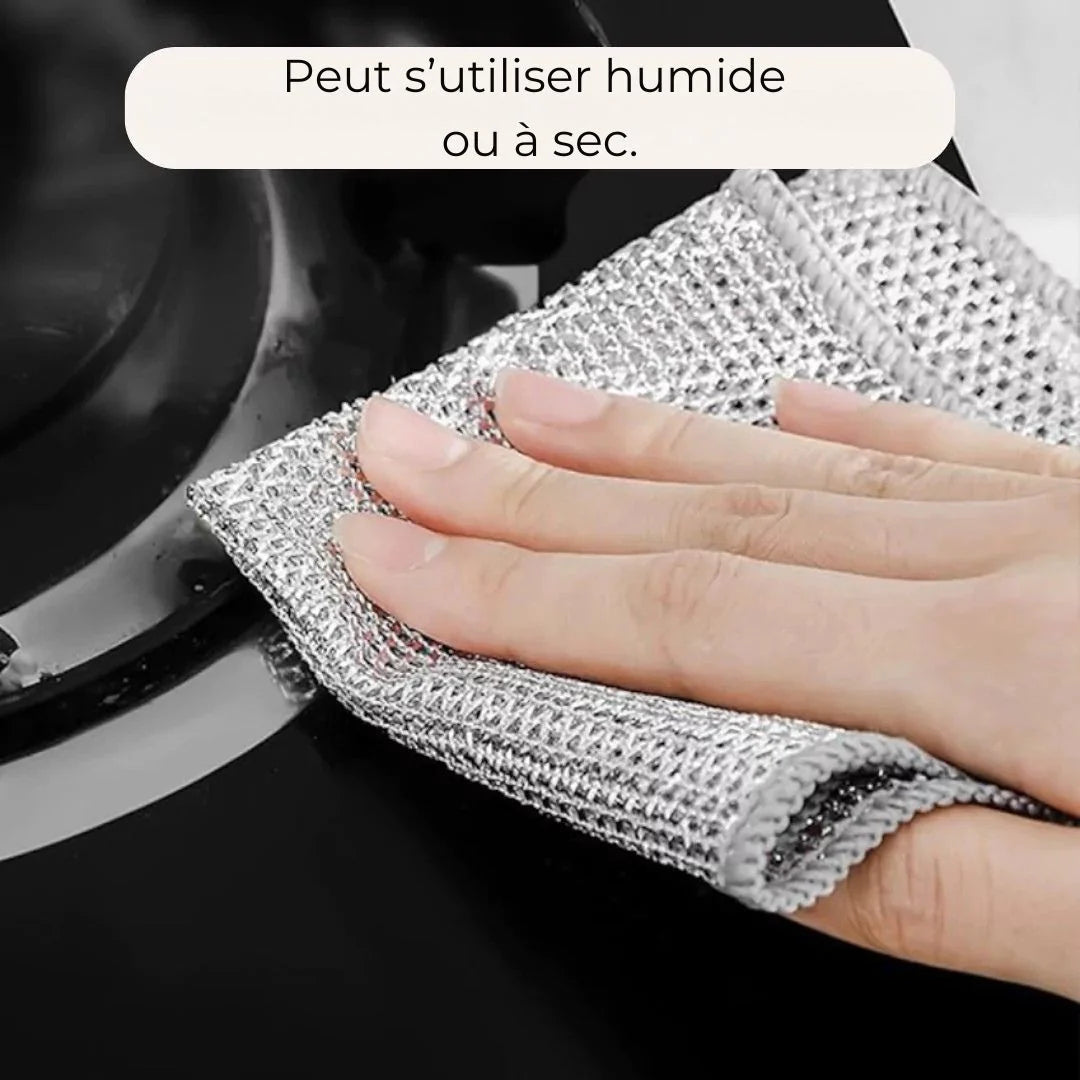 CleanPro - Éponges Métalliques Ultra-Résistantes