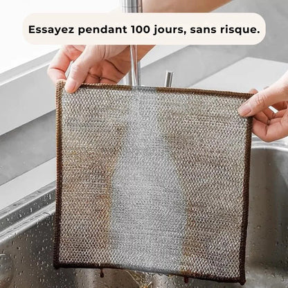 CleanPro - Éponges Métalliques Ultra-Résistantes